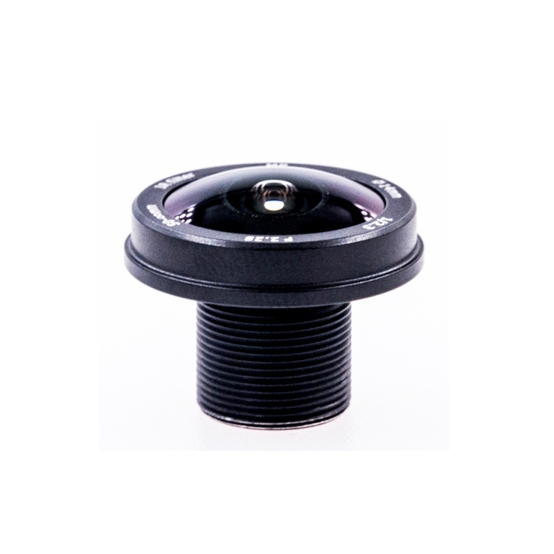 Factory 1/2.3" 2.2mm 185D Fisheye Lens M10 Mount F2.2 16MP with IR Filter Lens